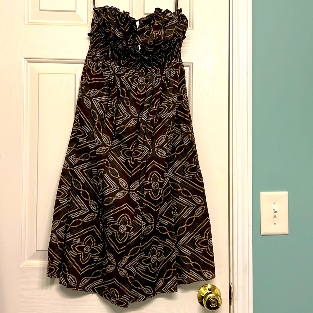 Women’s BCBG Boho Spaghetti Adjustable Strap Dress Size 8